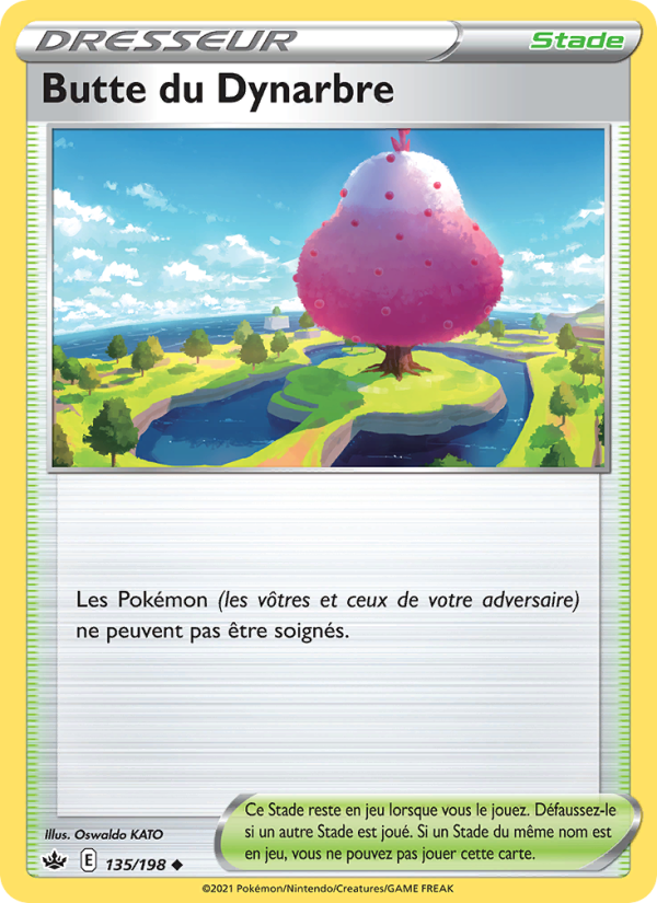 Butte du Dynarbre 135 — Chilling Reign (French Pokémon TCG card)