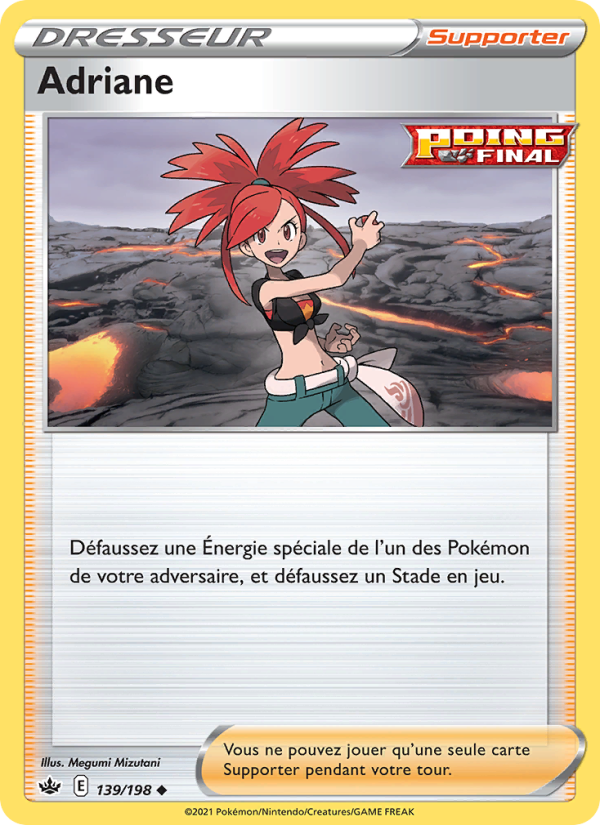 Adriane 139 — Chilling Reign (French Pokémon TCG card)