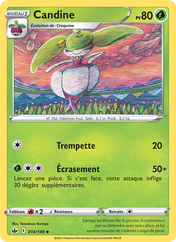 Candine 14 — Chilling Reign (French Pokémon TCG card)