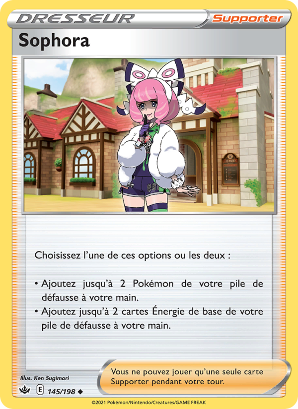 Sophora 145 — Chilling Reign (French Pokémon TCG card)