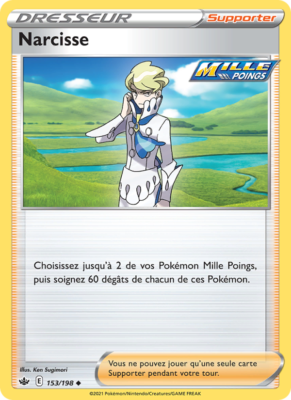 Narcisse 153 — Chilling Reign (French Pokémon TCG card)