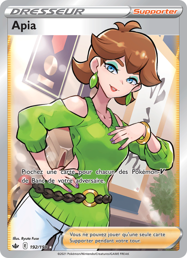 Apia 192 — Chilling Reign (French Pokémon TCG card)