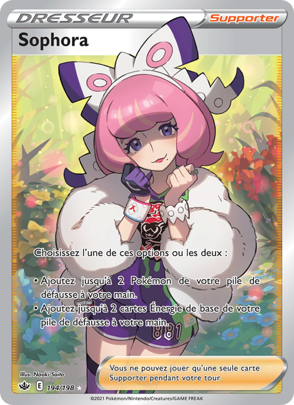 Sophora 194 — Chilling Reign (French Pokémon TCG card)