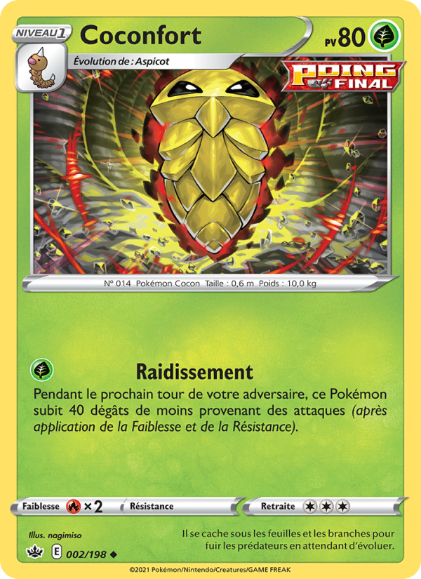 Coconfort 2 — Chilling Reign (French Pokémon TCG card)