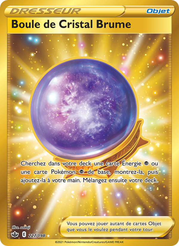 Boule de Cristal Brume 227 — Chilling Reign (French Pokémon TCG card)