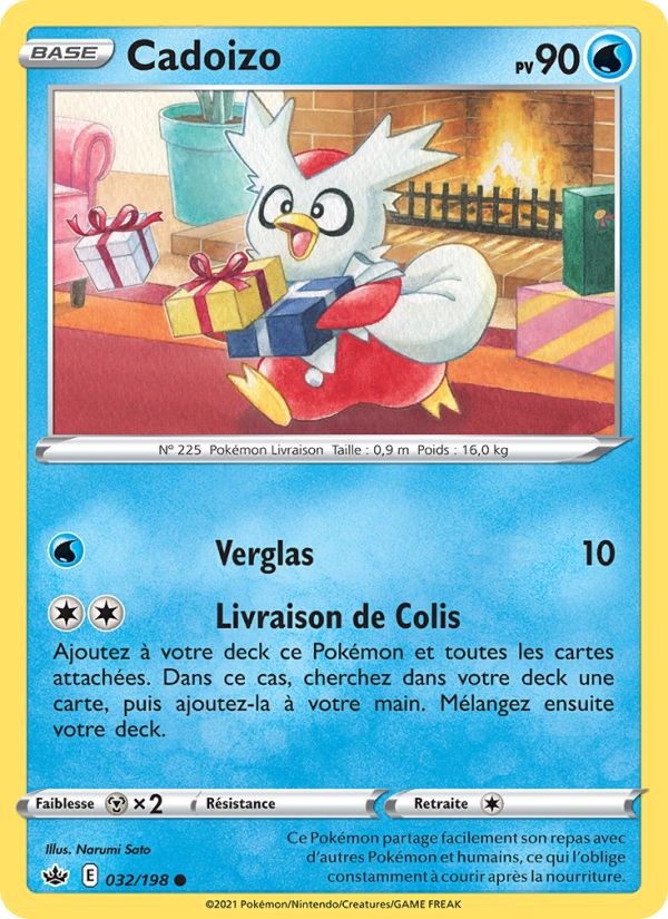 Cadoizo 32 — Chilling Reign (French Pokémon TCG card)