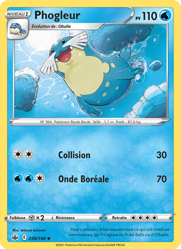 Phogleur 38 — Chilling Reign (French Pokémon TCG card)