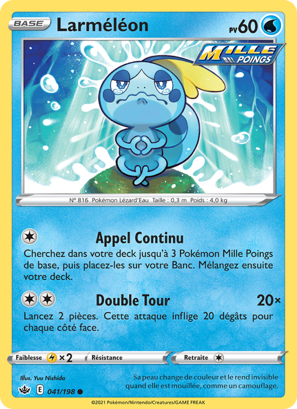Larméléon 41 — Chilling Reign (French Pokémon TCG card)