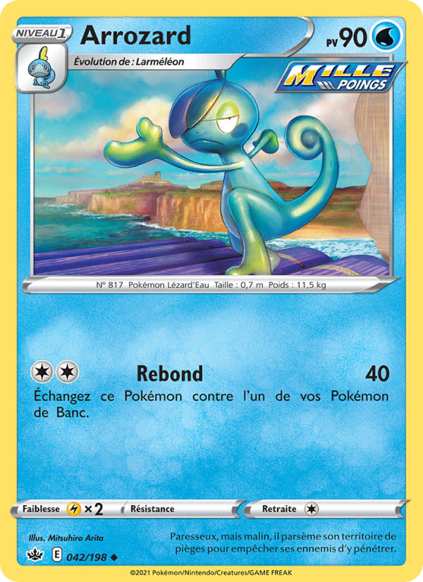 Arrozard 42 — Chilling Reign (French Pokémon TCG card)