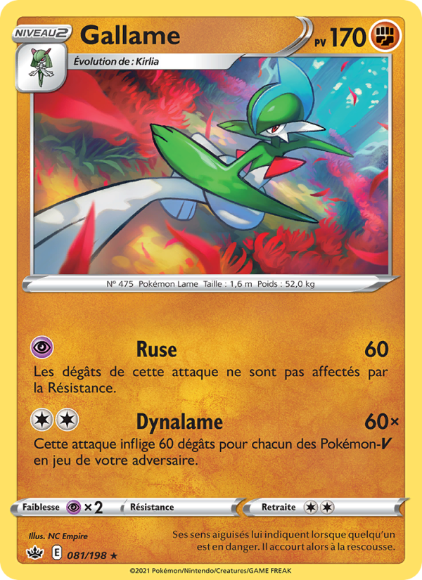 Gallame 81 — Chilling Reign (French Pokémon TCG card)