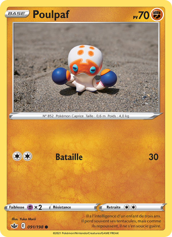 Poulpaf 91 — Chilling Reign (French Pokémon TCG card)