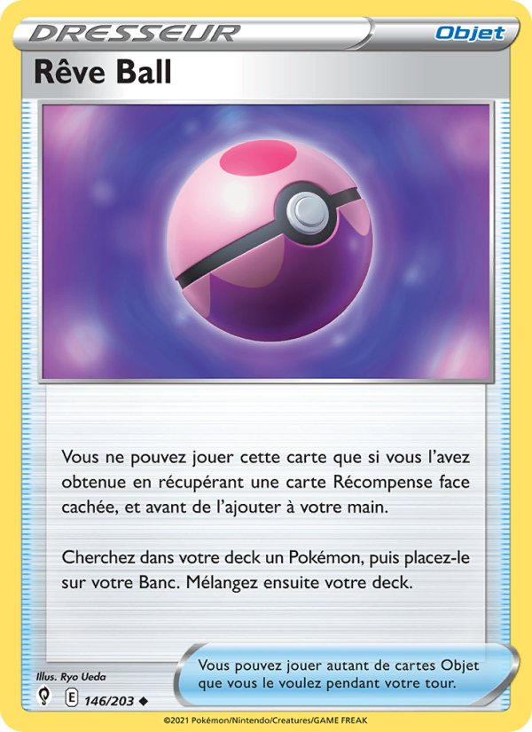 Rêve Ball 146 — Evolving Skies (French Pokémon TCG card)