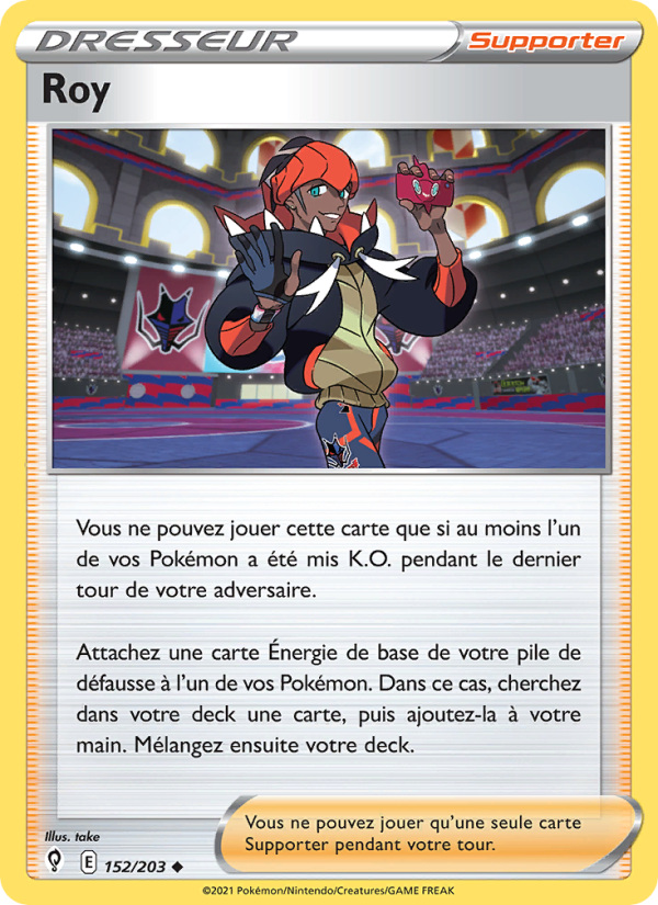 Roy 152 — Evolving Skies (French Pokémon TCG card)