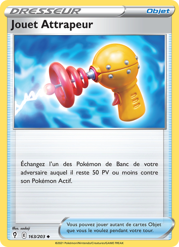 Jouet Attrapeur 163 — Evolving Skies (French Pokémon TCG card)