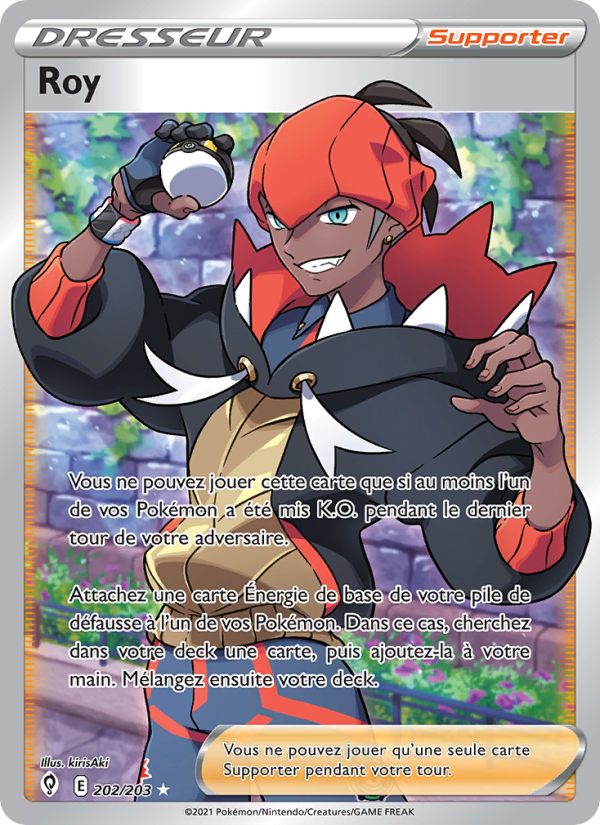Roy 202 — Evolving Skies (French Pokémon TCG card)