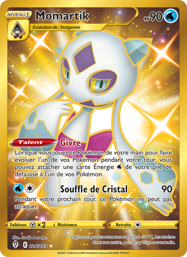 Momartik 226 — Evolving Skies (French Pokémon TCG card)