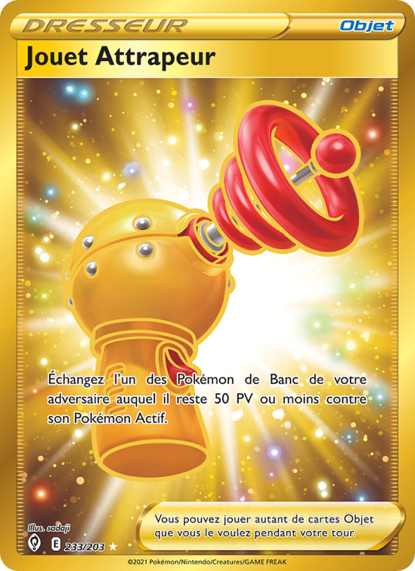 Jouet Attrapeur 233 — Evolving Skies (French Pokémon TCG card)
