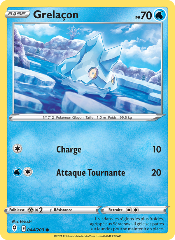 Grelaçon 44 — Evolving Skies (French Pokémon TCG card)