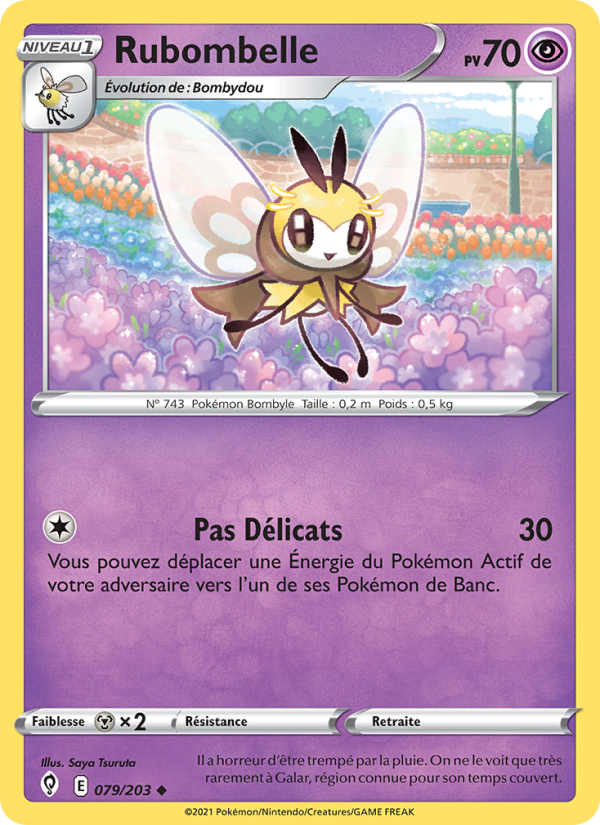 Rubombelle 79 — Evolving Skies (French Pokémon TCG card)