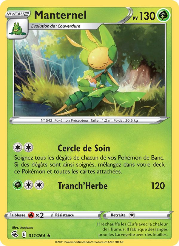 Manternel 11 — Fusion Strike (French Pokémon TCG card)