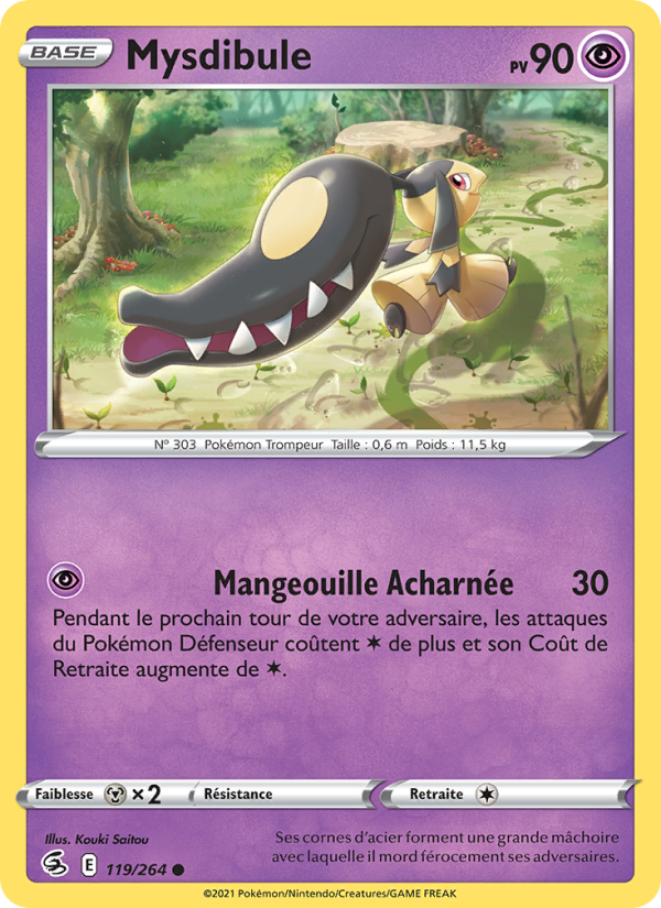 Mysdibule 119 — Fusion Strike (French Pokémon TCG card)