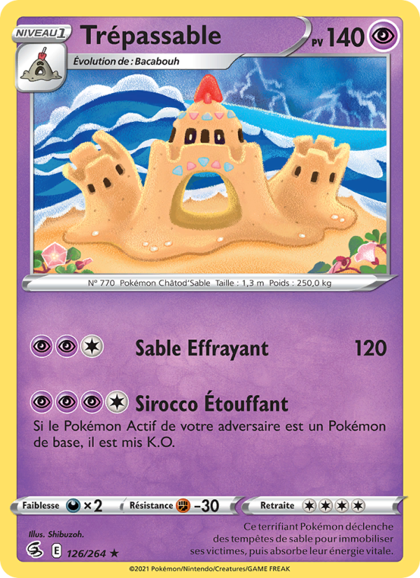 Trépassable 126 — Fusion Strike (French Pokémon TCG card)