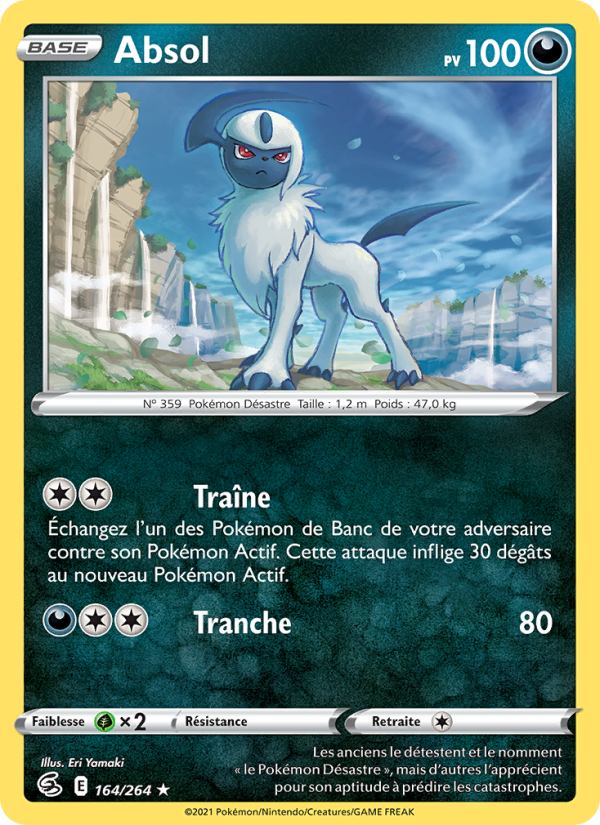 Absol 164 — Fusion Strike (French Pokémon TCG card)