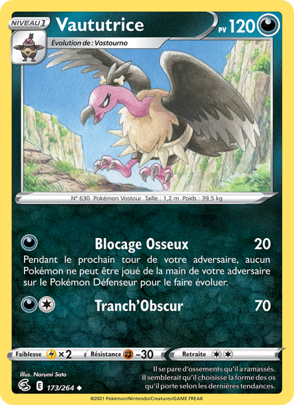 Vaututrice 173 — Fusion Strike (French Pokémon TCG card)