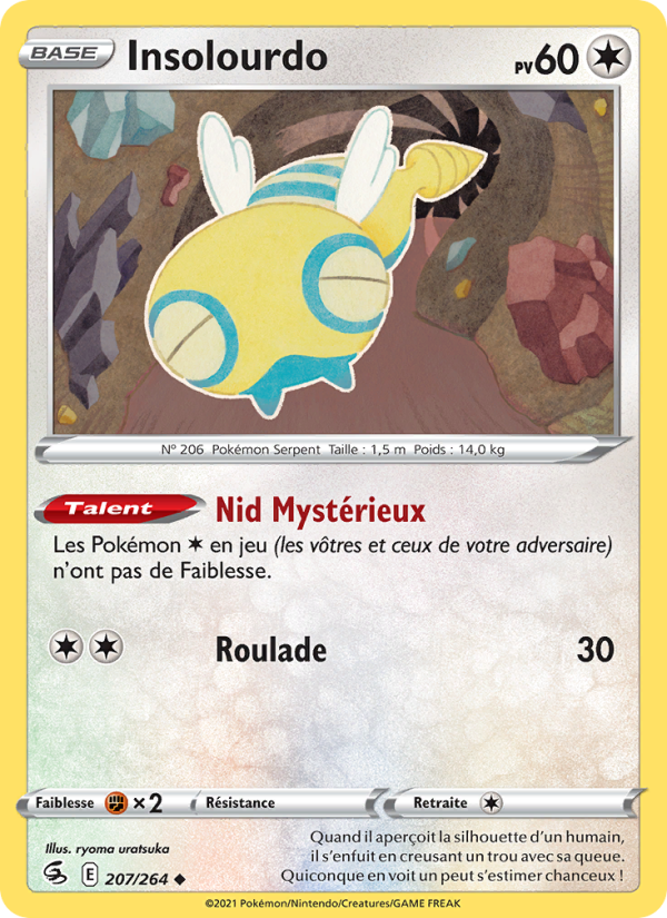 Insolourdo 207 — Fusion Strike (French Pokémon TCG card)