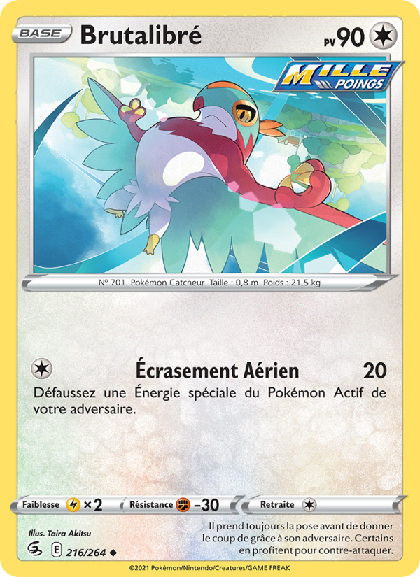 Brutalibré 216 — Fusion Strike (French Pokémon TCG card)