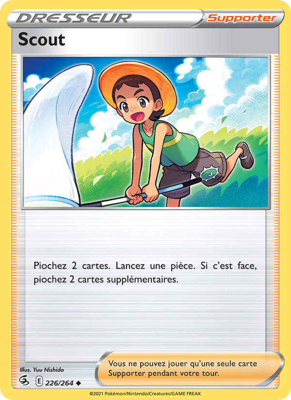 Scout 226 — Fusion Strike (French Pokémon TCG card)
