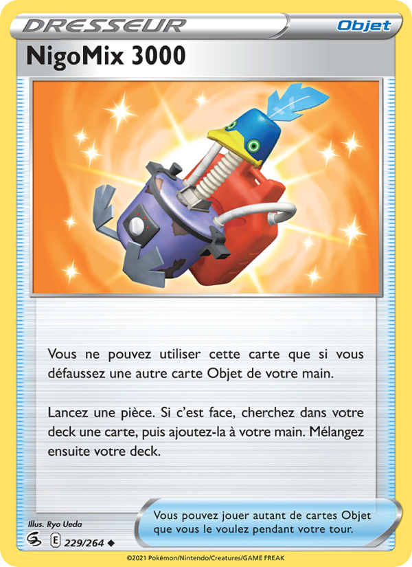 NigoMix 3000 229 — Fusion Strike (French Pokémon TCG card)