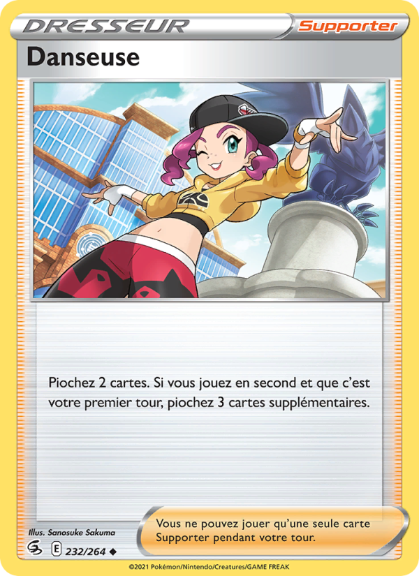 Danseuse 232 — Fusion Strike (French Pokémon TCG card)