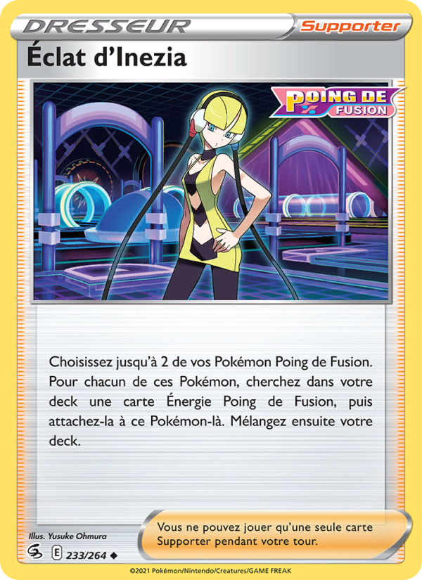 Éclat d'Inezia 233 — Fusion Strike (French Pokémon TCG card)