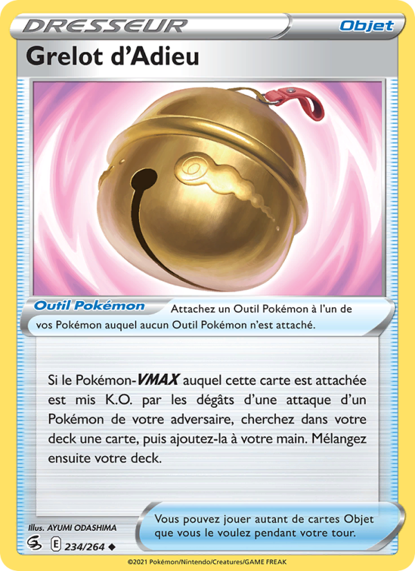 Grelot d'Adieu 234 — Fusion Strike (French Pokémon TCG card)