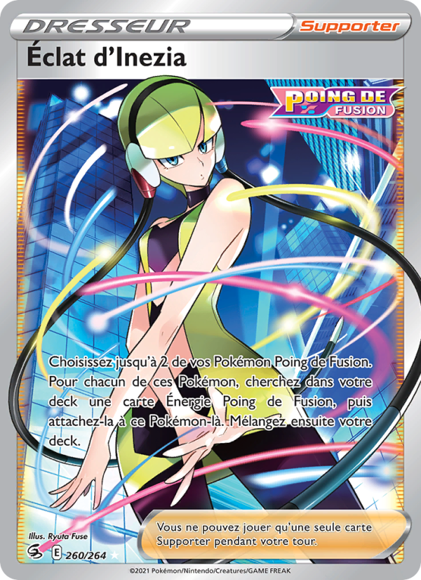 Éclat d'Inezia 260 — Fusion Strike (French Pokémon TCG card)