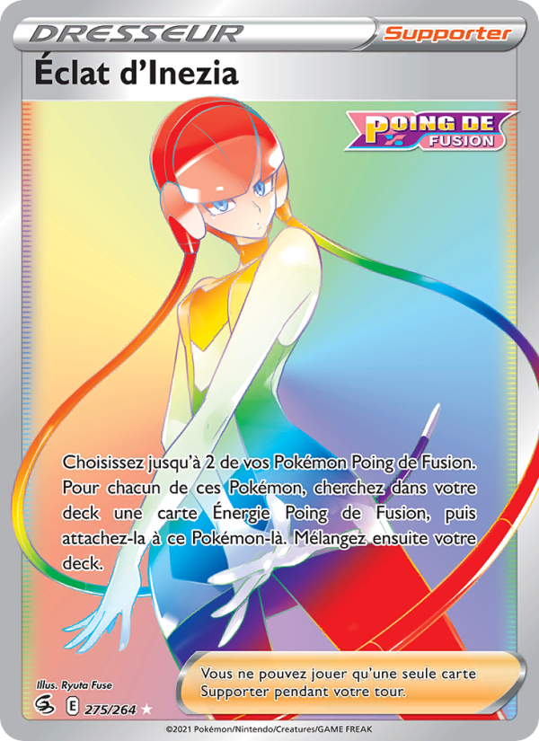 Éclat d'Inezia 275 — Fusion Strike (French Pokémon TCG card)