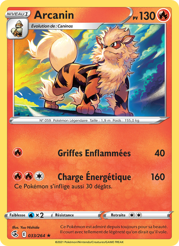 Arcanin 33 — Fusion Strike (French Pokémon TCG card)