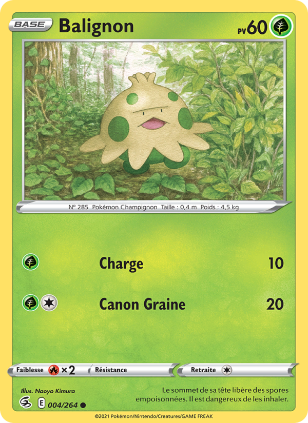 Balignon 4 — Fusion Strike (French Pokémon TCG card)
