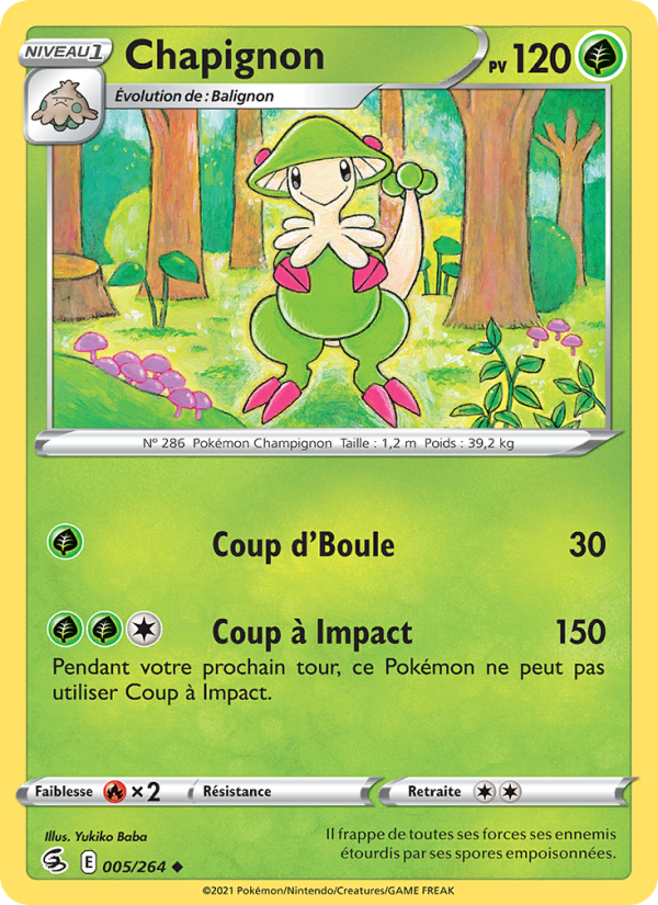Chapignon 5 — Fusion Strike (French Pokémon TCG card)