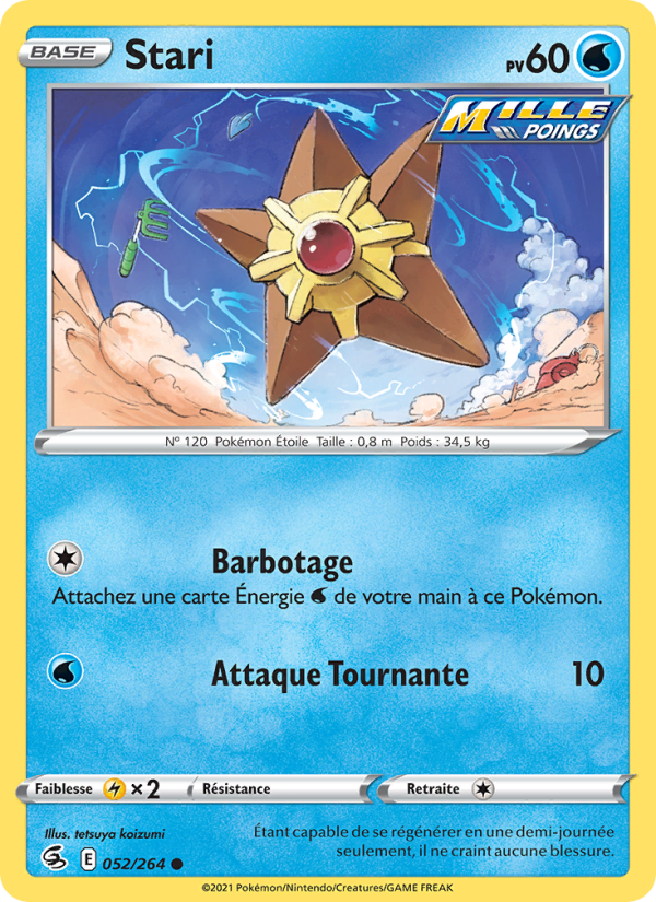 Stari 52 — Fusion Strike (French Pokémon TCG card)