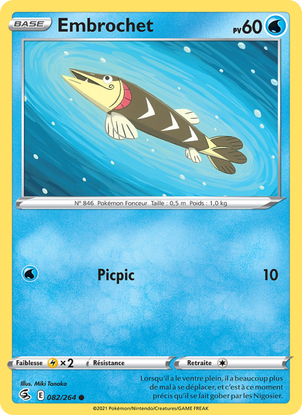 Embrochet 82 — Fusion Strike (French Pokémon TCG card)