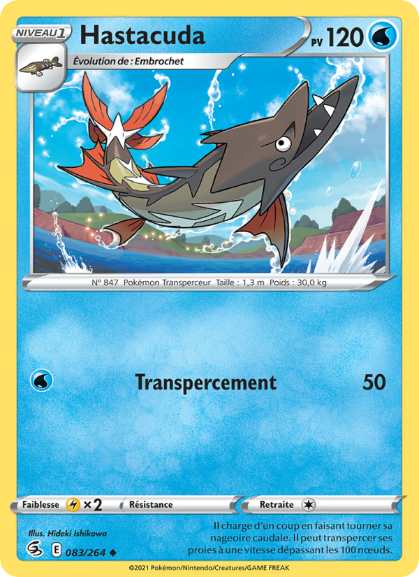 Hastacuda 83 — Fusion Strike (French Pokémon TCG card)