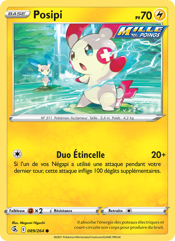 Posipi 89 — Fusion Strike (French Pokémon TCG card)