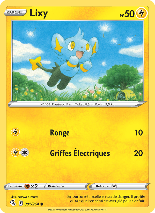 Lixy 91 — Fusion Strike (French Pokémon TCG card)