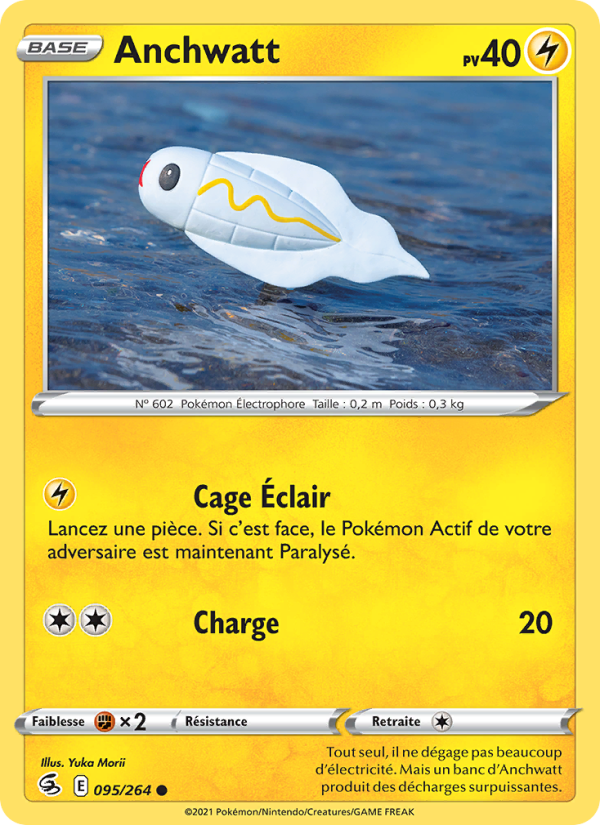 Anchwatt 95 — Fusion Strike (French Pokémon TCG card)