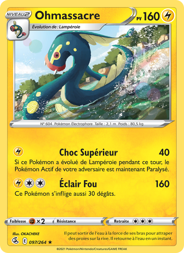 Ohmassacre 97 — Fusion Strike (French Pokémon TCG card)
