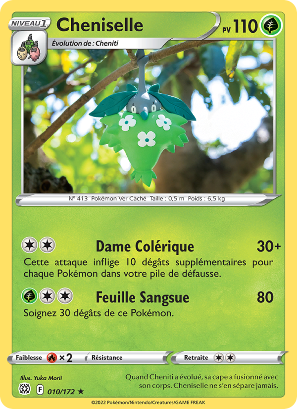 Cheniselle 010 — Brilliant Stars (French Pokémon TCG card)