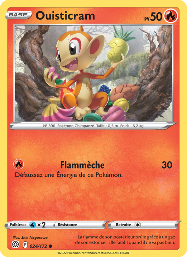 Ouisticram 024 — Brilliant Stars (French Pokémon TCG card)