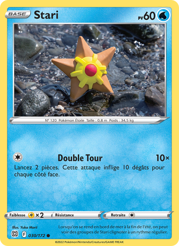 Stari 030 — Brilliant Stars (French Pokémon TCG card)